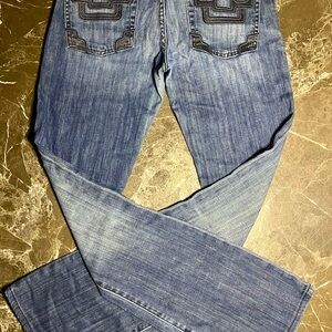 7 For All Mankind Classic Bootcut Blue Jeans. Size 27 Great condition.